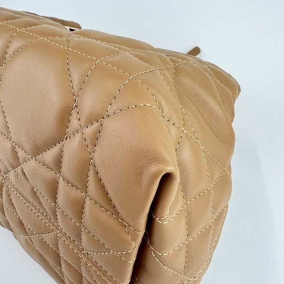 COPY - Christian Dior Toujours Handbag Calf Leather Tan - Picture 9 of 14